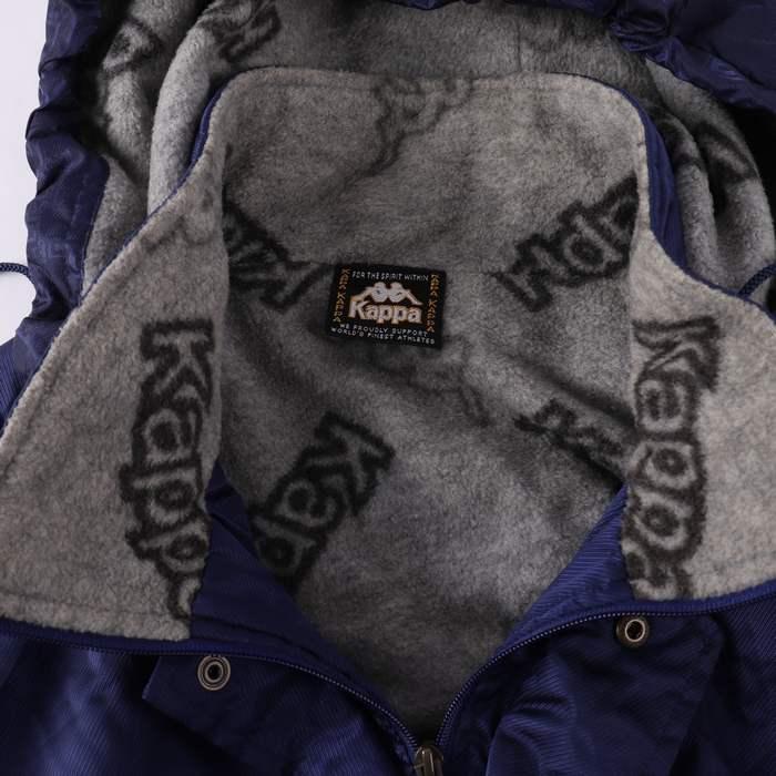 カッパ ナイロンジャケット ベンチコート バックロゴ 無地 スポーツ