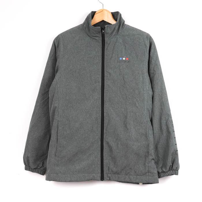 ELLE エル ナイロンジャケット 中綿入り 裏ボア ブルゾン