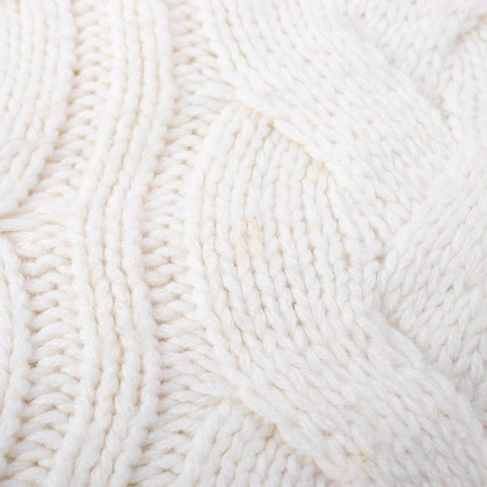 新品！OHGAニット ホワイト OHGAスフレニット☆ホワイト