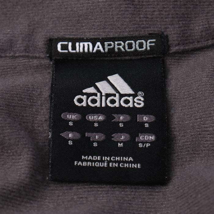 【ポレサラ様】アディダスadidas古着ナイロンジャケット裏フリースドローコード adidas（アディダス） ナイロンジャケット ウインドブレーカー 裏