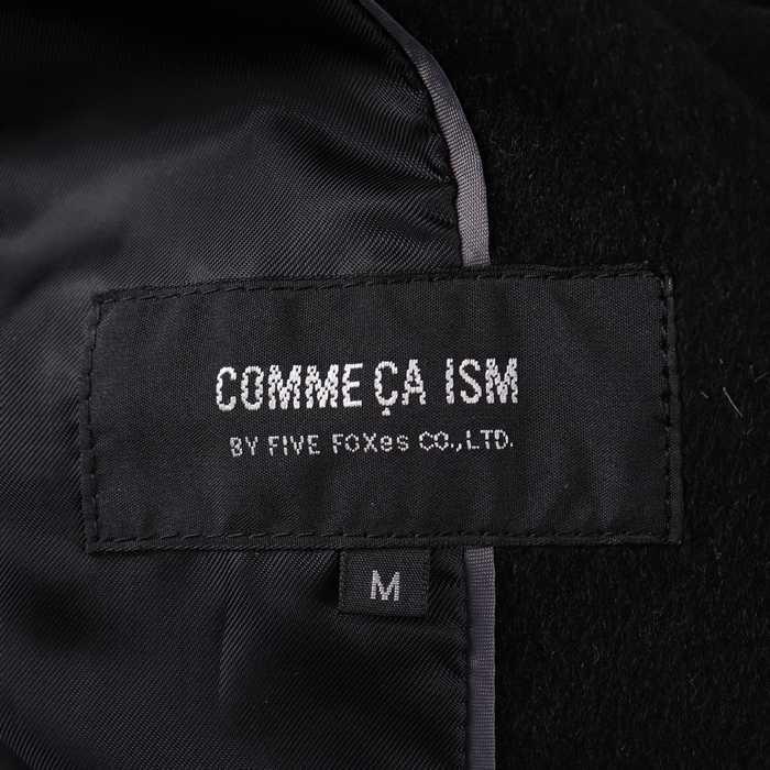 COMME CA ISM（コムサイズム） ステンカラーコート ウール/アンゴラ混