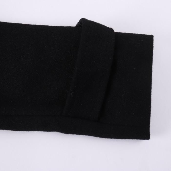 COMME CA ISM（コムサイズム） ステンカラーコート ウール/アンゴラ混