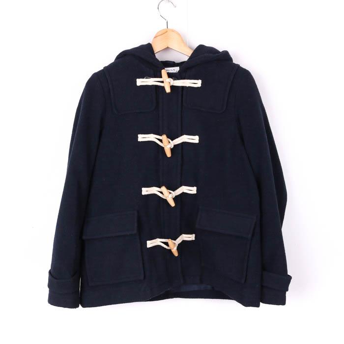 美品 COACH ダッフルコート М相当 濃紺 ウール混合 美品 COACH ダッフルコート М相当 濃紺 ウール混合 美品 COACH