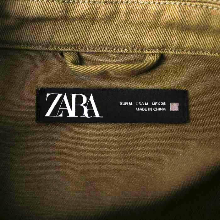 ZARA ザラ カバーオール ジャケット コットン100% アウター