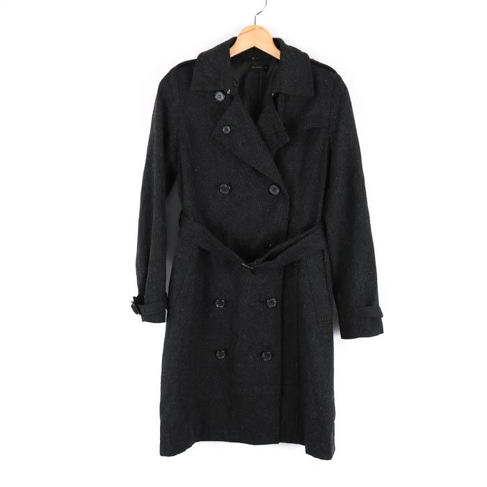 アパートバイローリーズ トレンチコート ロングコート ウール混  