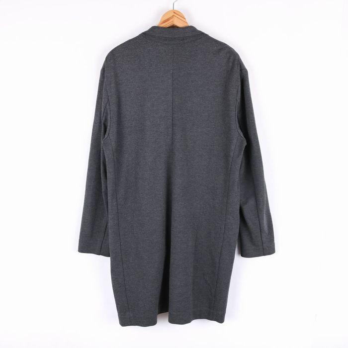 グローバルワーク ステンカラーコート ロングコート 無地 グレー