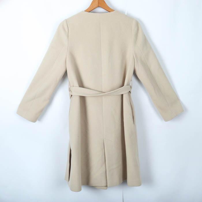 ジャスグリッティー ノーカラージャケット ロングコート アウター