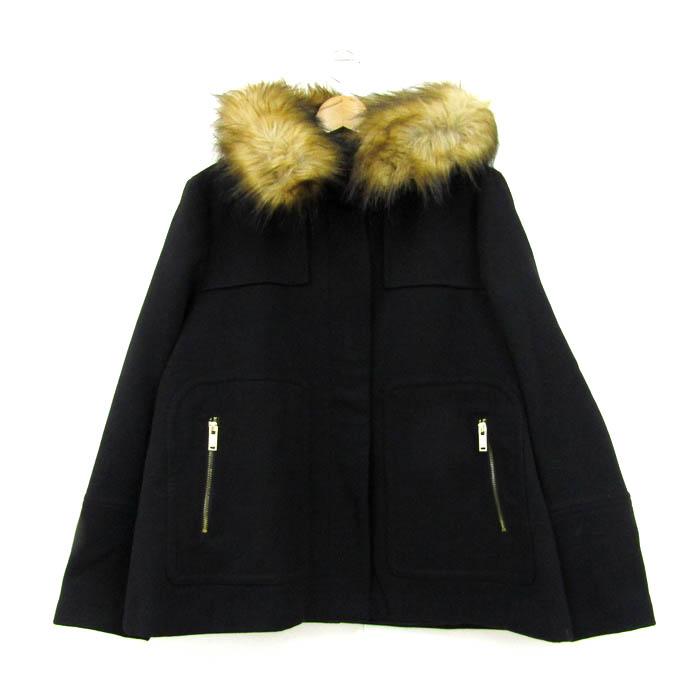 ZARA ザラ モッズコート アウター ショートコート ファーフード ZARA ザラ モッズコート アウター ショートコート ファーフード