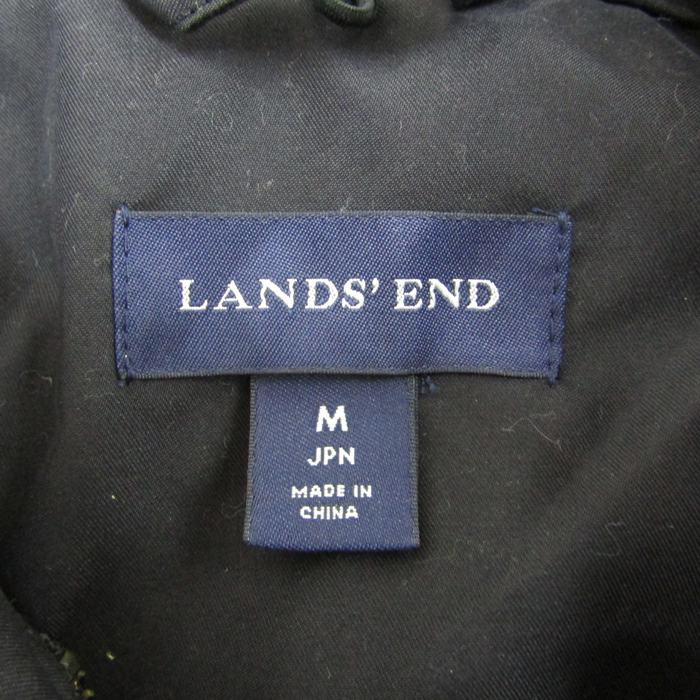 ランズエンド ステンカラーコート アウター ライナーなし レディース M