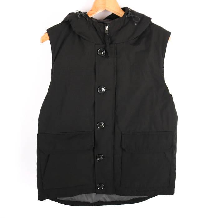 coen（コーエン） ダウンベスト ジャケット アウター 中綿 フード付き