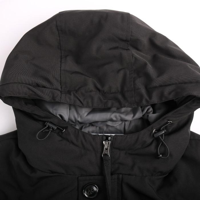 coen（コーエン） ダウンベスト ジャケット アウター 中綿 フード付き