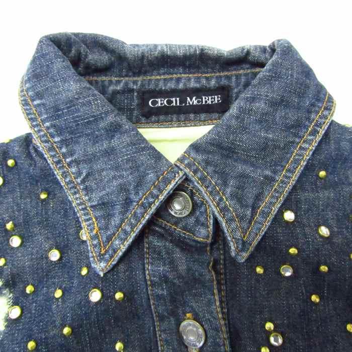 CECIL McBEE（セシルマクビー） デニムジャケット ジージャン コットン
