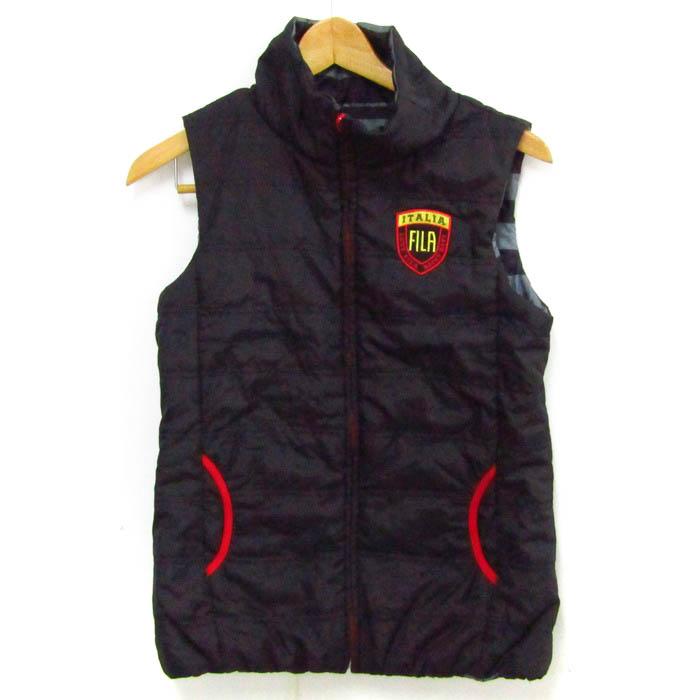 FILA（フィラ） ダウンベスト ジャケット アウター 中綿 リバーシブル