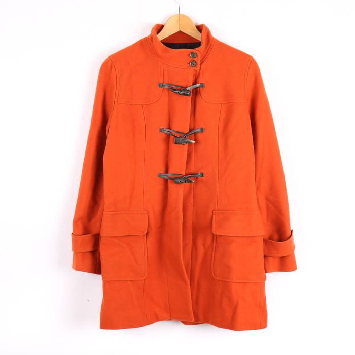 COMME CA ISM オレンジ ダッフルコート S COMME CA ISM コムサイズム ダッフルコート アウター レディース