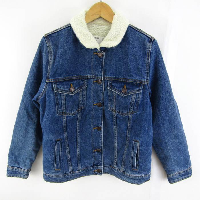 Bershka（ベルシュカ） デニムジャケット 裏ボア アウター レディース 