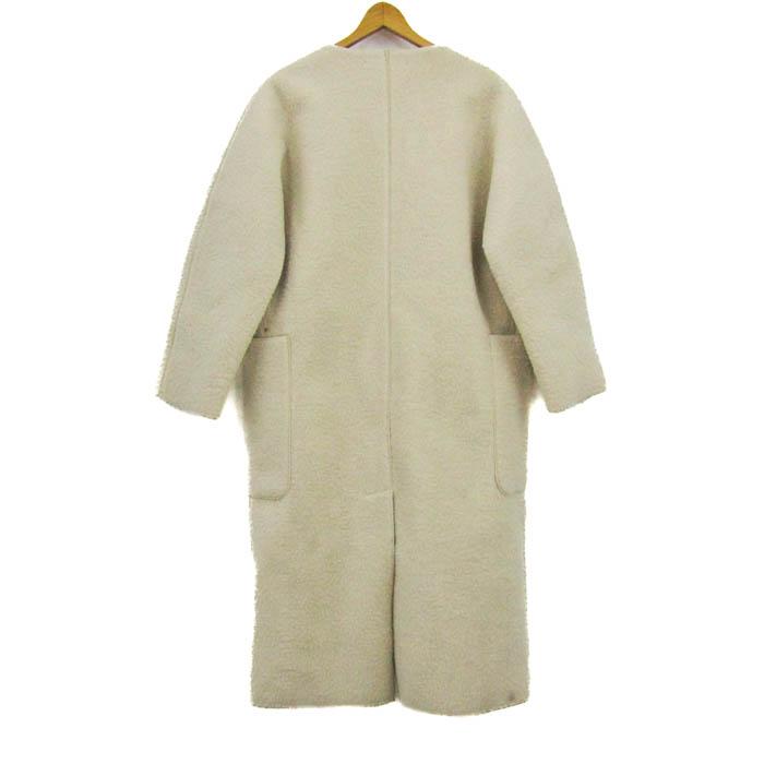 TODAYFUL ベージュ ロングコート38 トゥデイフル ロングコート ガウン ボア アウター レディース 36サイズ