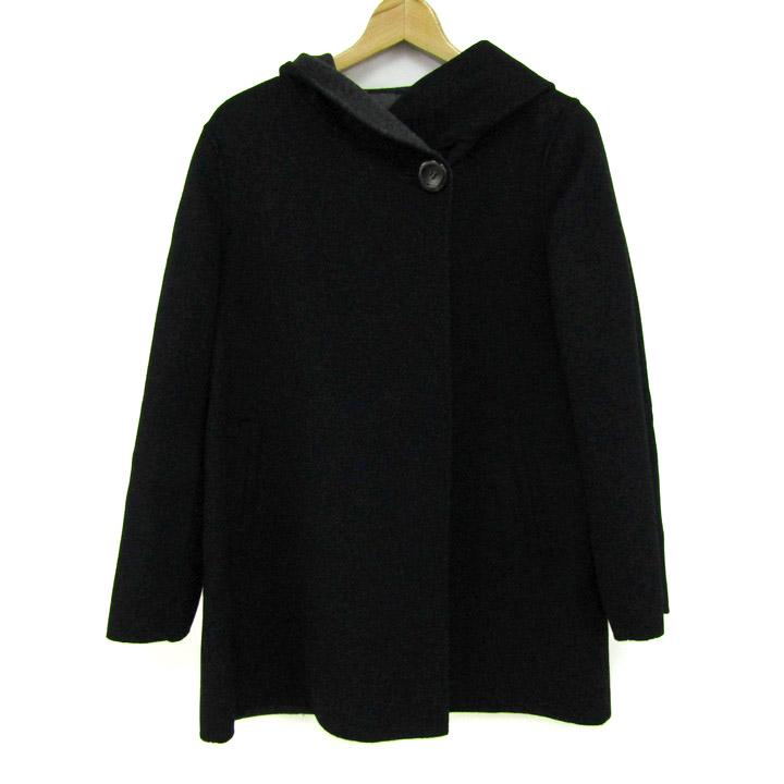 ニジュウサンク ウールコート ショートコート アウター アンゴラ混  