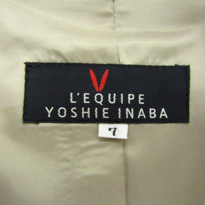 レキップヨシエイナバ ロングコート ウール アウター レディース 7