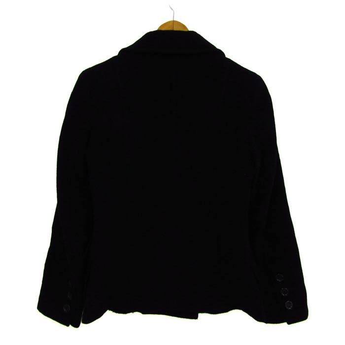 ニジュウサンク ピーコート ショートコート アウター アンゴラ混