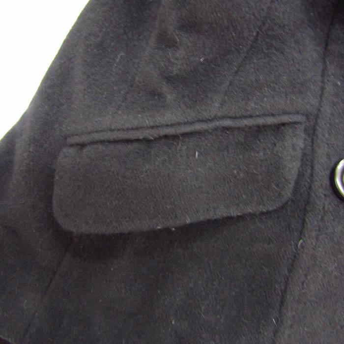 ニジュウサンク ピーコート ショートコート アウター アンゴラ混