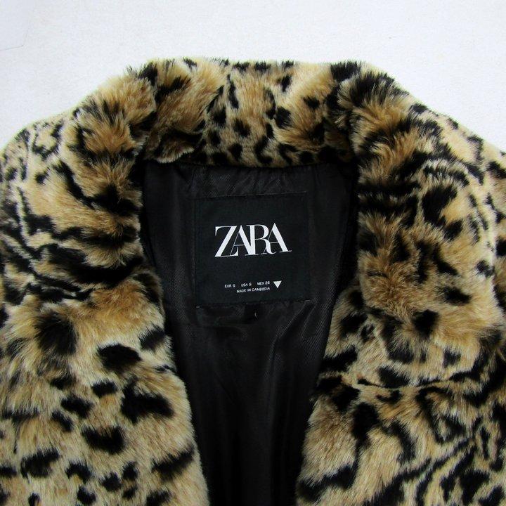 ZARA（ザラ） フェイクファーブルゾン ファーコート ジャケット