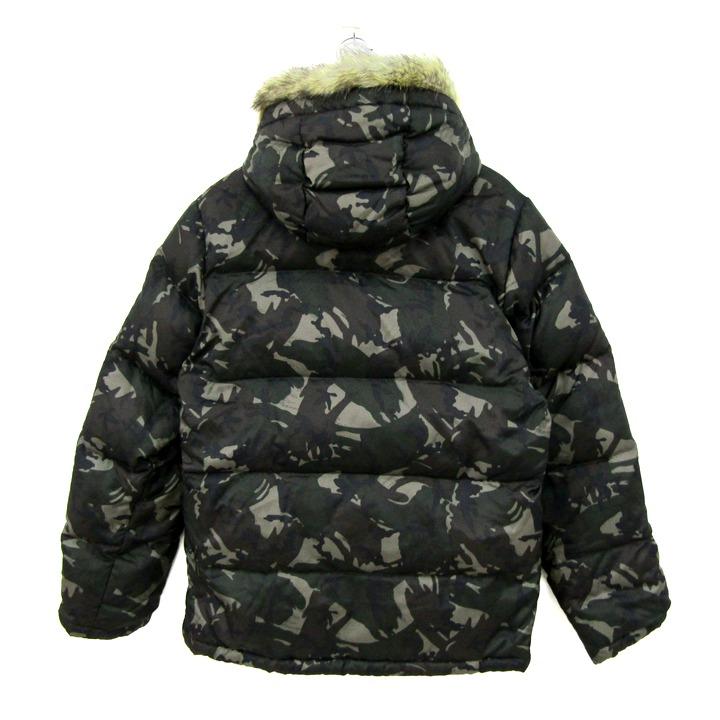 ユニクロ（UNIQLO） ダウンジャケット ジャンパー 317-025444 迷彩柄
