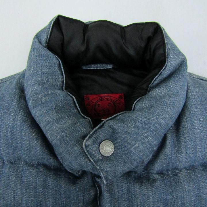 EVISU（エヴィス） ダウンベスト ジャケット ブランド アウター メンズ