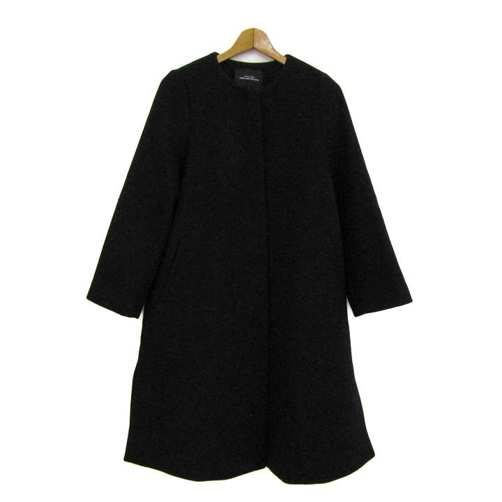 UNITED ARROWS（ユナイテッドアローズ） ノーカラーコート ウール混 