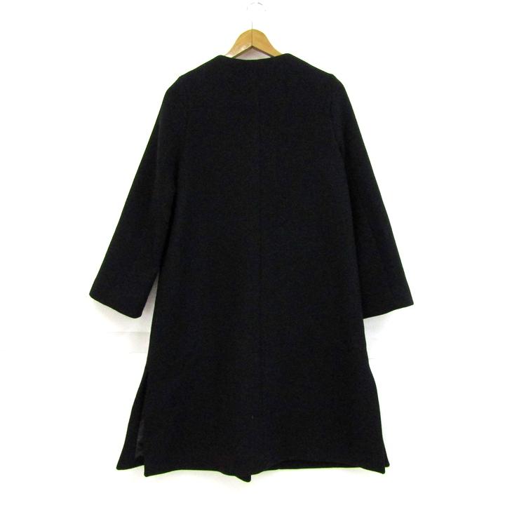 UNITED ARROWS（ユナイテッドアローズ） ノーカラーコート ウール混 