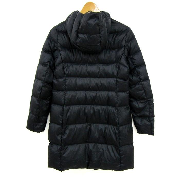 美品　ユニクロ ダウンコート ロング丈 フード ファー　Aライン ブラック XL UNIQLO】 ユニクロ ダウンコート Aライン ロング フード ファー｜Yahoo
