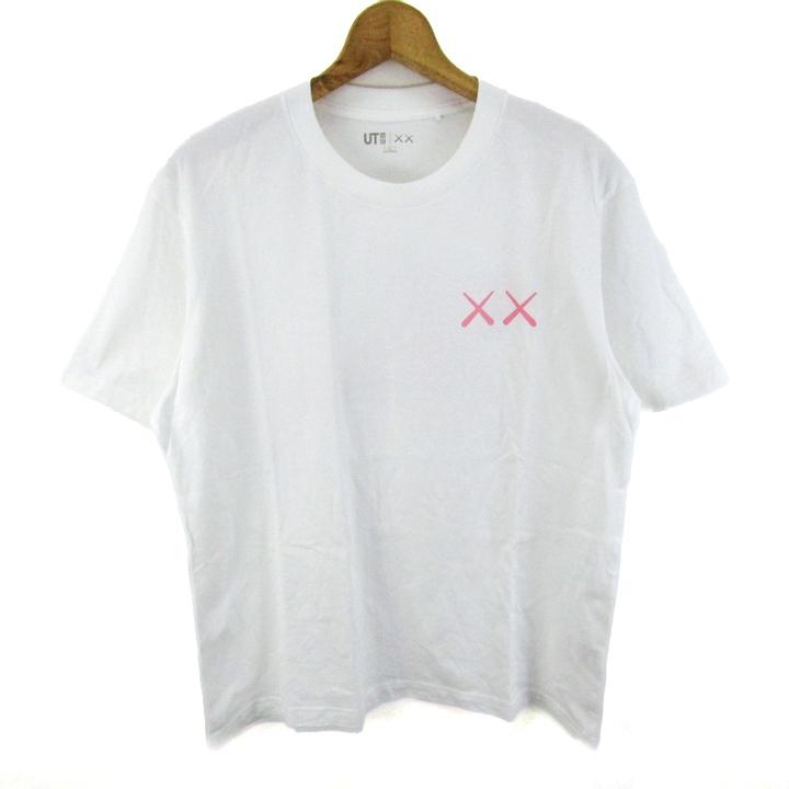 ユニクロ（UNIQLO） 半袖Tシャツ トップス UT カウズ KAWS メンズ L