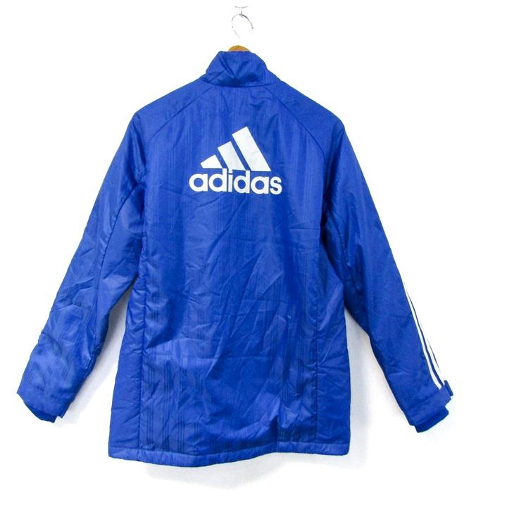 adidas　ウィンドウブレイカー(綿製　刺繍ロゴ) adidas（アディダス） ジャケット ウインドブレーカー スタンドカラー