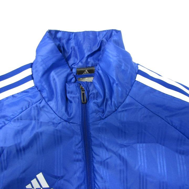 adidas　ウィンドウブレイカー(綿製　刺繍ロゴ) adidas（アディダス） ジャケット ウインドブレーカー スタンドカラー