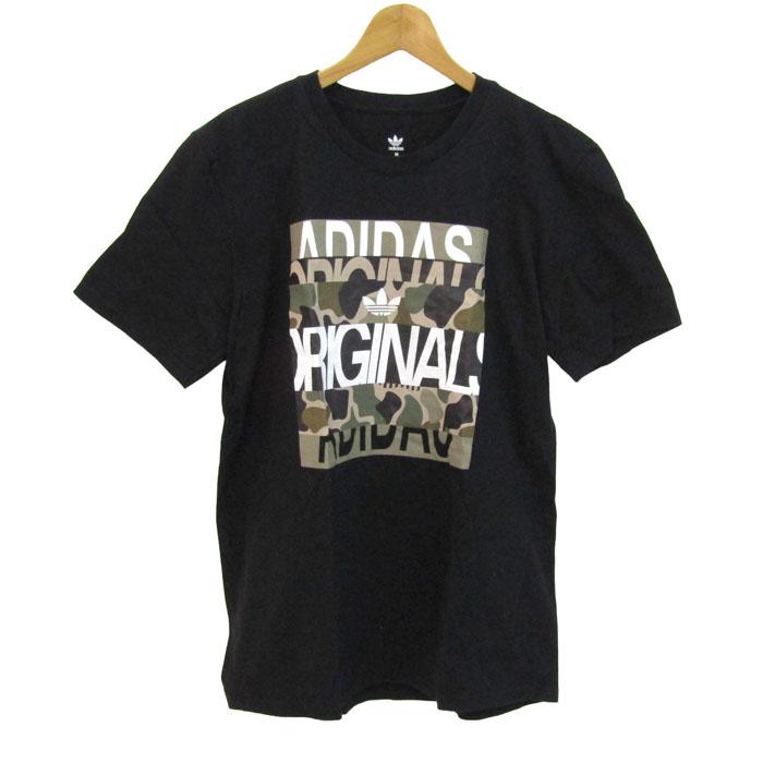 アディダスオリジナルス 半袖Tシャツ トップス カモフラ柄 迷彩柄