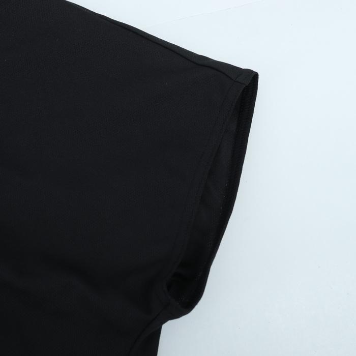 エンフォース 半袖Tシャツ グラフィックT ミズノコラボ 日本製 ダンスウエア レディース Sサイズ 黒×水色×ピンク en4th｜kbnet2019v2｜05