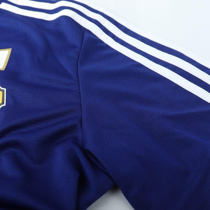 アディダス 半袖Tシャツ サッカー 日本代表 ユニフォーム クライマライト メンズ Mサイズ 青×白 adidas｜kbnet2019v2｜05