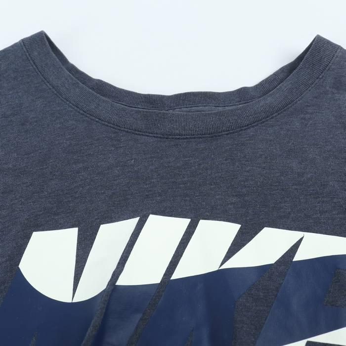 ナイキ 半袖Ｔシャツ トップス ドライフィット ロゴT スポーツウエア メンズ Mサイズ 紺×白 NIKE｜kbnet2019v2｜04