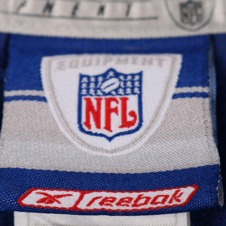 リーボック 半袖Ｔシャツ ユニフォーム アメフト NFL Vネック 10 スポーツ 大きいサイズ メンズ XLサイズ ブルー Reebok｜kbnet2019v2｜02