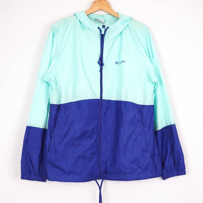 Columbia コロンビア ナイロンジャケット フード付き ハイネック