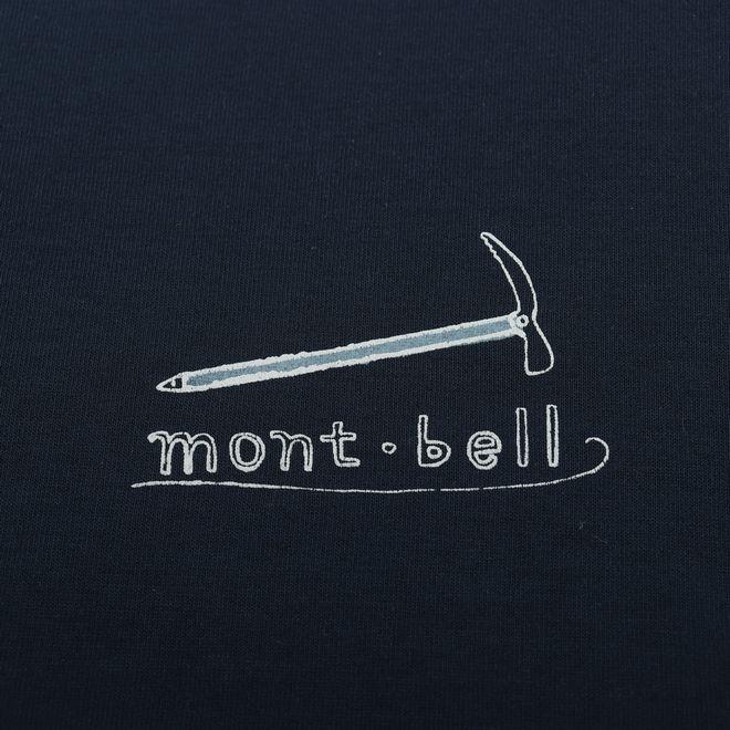 モンベル 半袖Tシャツ トップス カットソー アウトドア スポーツウエア レディース フリーサイズ ネイビー mont-bell｜kbnet2019v2｜03