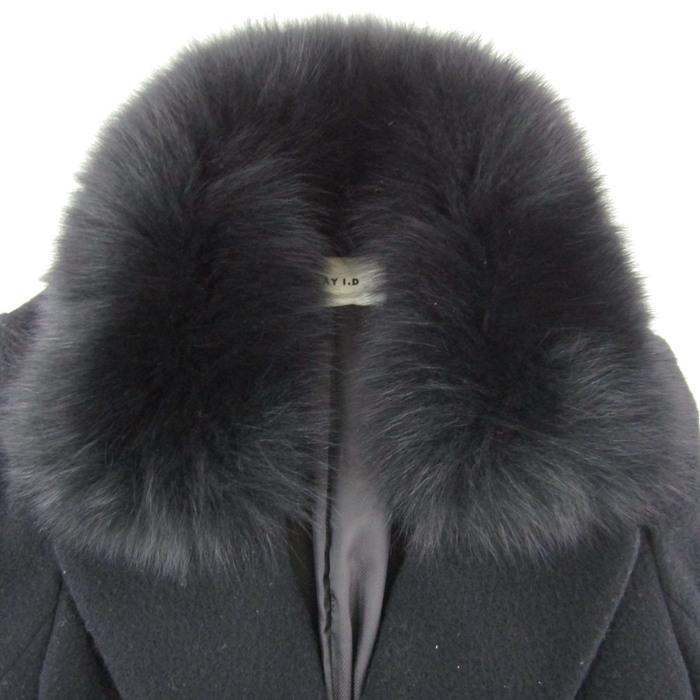 フレイアイディー ウールコート フォックスファー アウター レディース