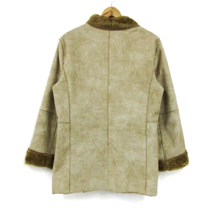 Leilian（レリアン） ムートンジャケット ショートコート