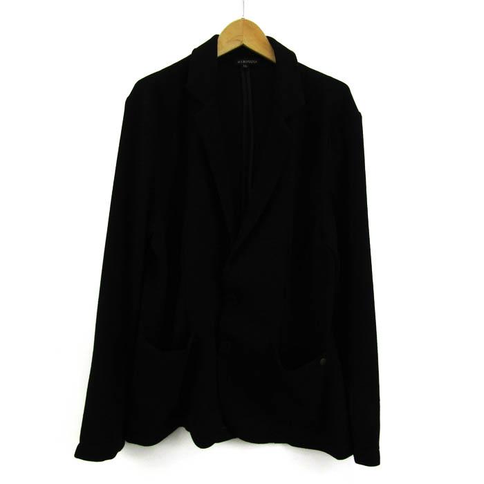 ユーエスボーダー テーラードジャケット アウター 大きいサイズ メンズ XXLサイズ ブラック U.S.BOARDER | 