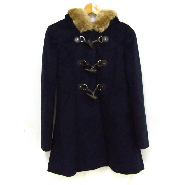 CECIL McBEE セシルマクビー ダッフルコート ファーフード アウター  