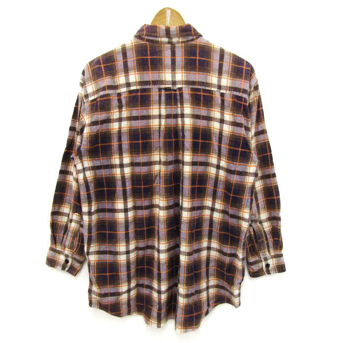 ベイリーフ 長袖シャツ トップス フランネルシャツ チェック柄 メンズ