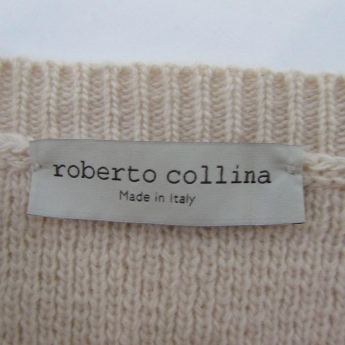 値下❗️　roberto collinaのニットブルゾン　クリーニング済み ROBERTO COLLINA ロベルトコリーナ ブルゾン ジャケット