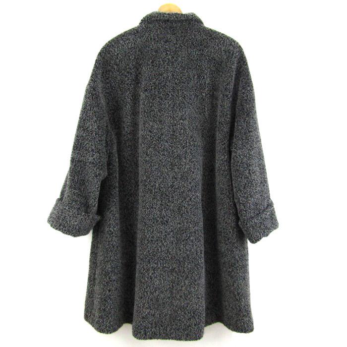 ソレイル ロングコート ウールコート アウター アルパカ混 日本製 