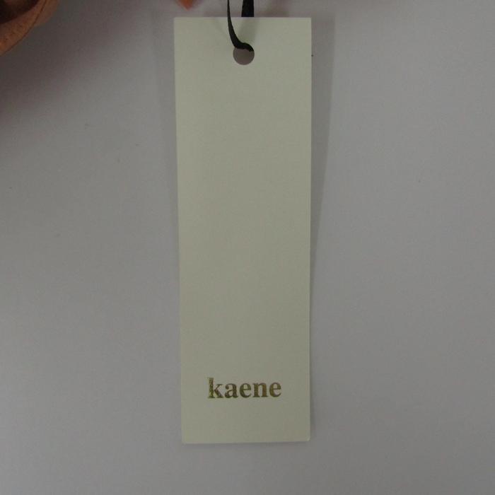 カエン チュニック シャツ ビジュー トップス レディース 2サイズ オレンジ系 Kaene カエン チュニック シャツ ビジュー トップス レディース 2サイズ
