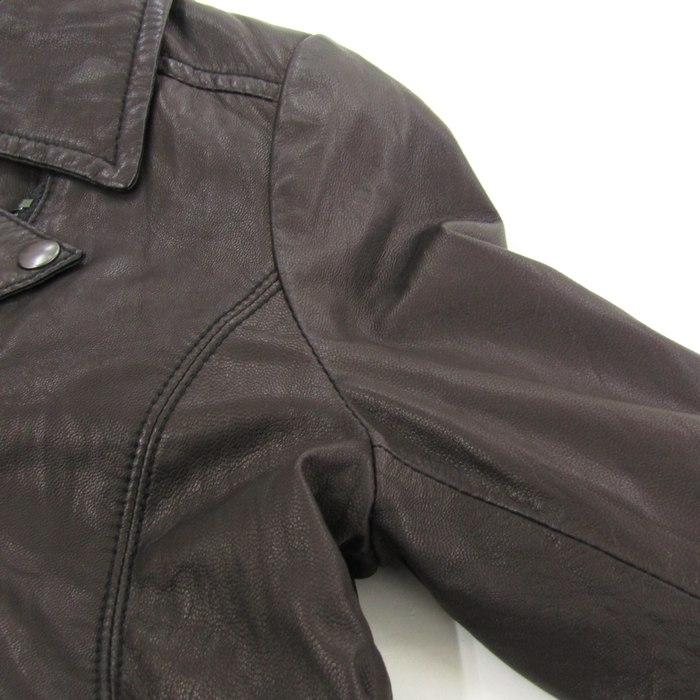 サベナ ライダースジャケット アウター レザージャケット 山羊革