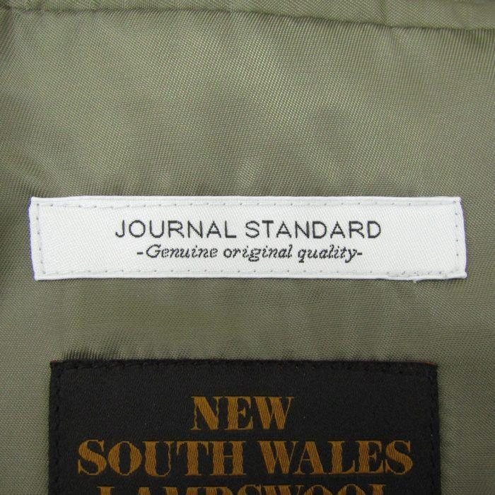 ジャーナルスタンダード チェスターコート ウール混 アウター メンズ Lサイズ カーキ系 JOURNAL STANDARD JOURNAL STANDARD（ジャーナルスタンダード） チェスターコート ウール
